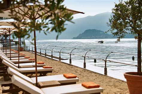 beach club lake como